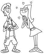 Phineas and Ferb Pewarna Dalam Talian